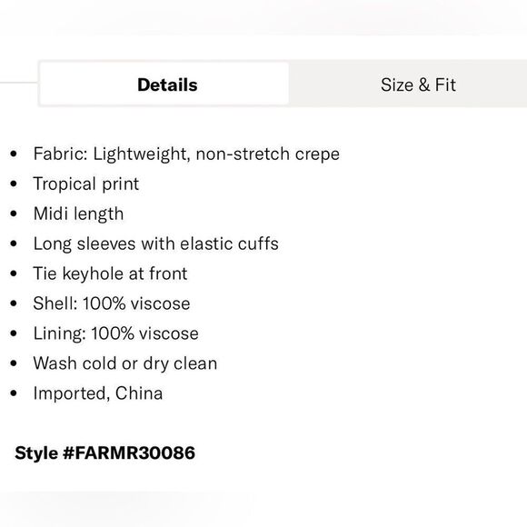 Farm Rio Mystic Midi Dress - Picture 15 of 15